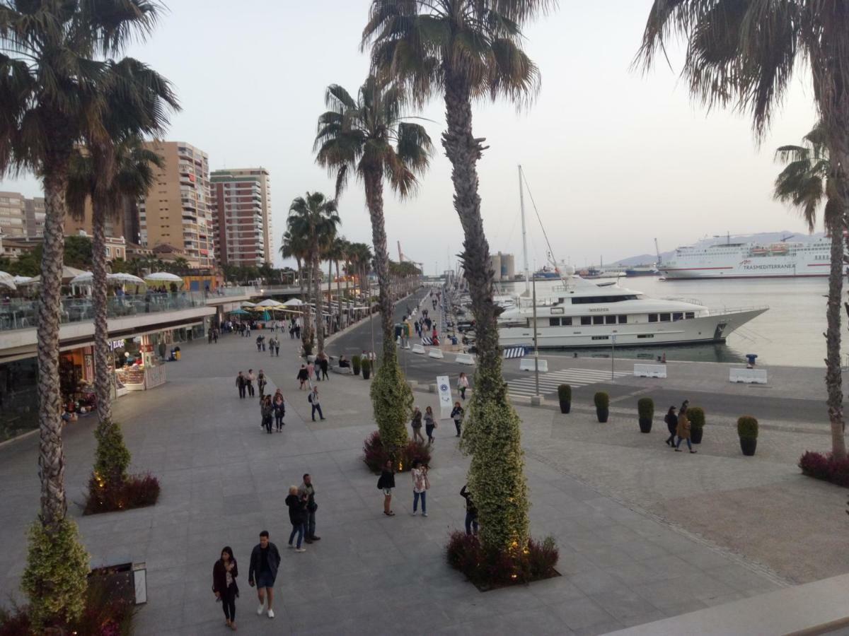 Apartamento Malaga Port Exteriör bild