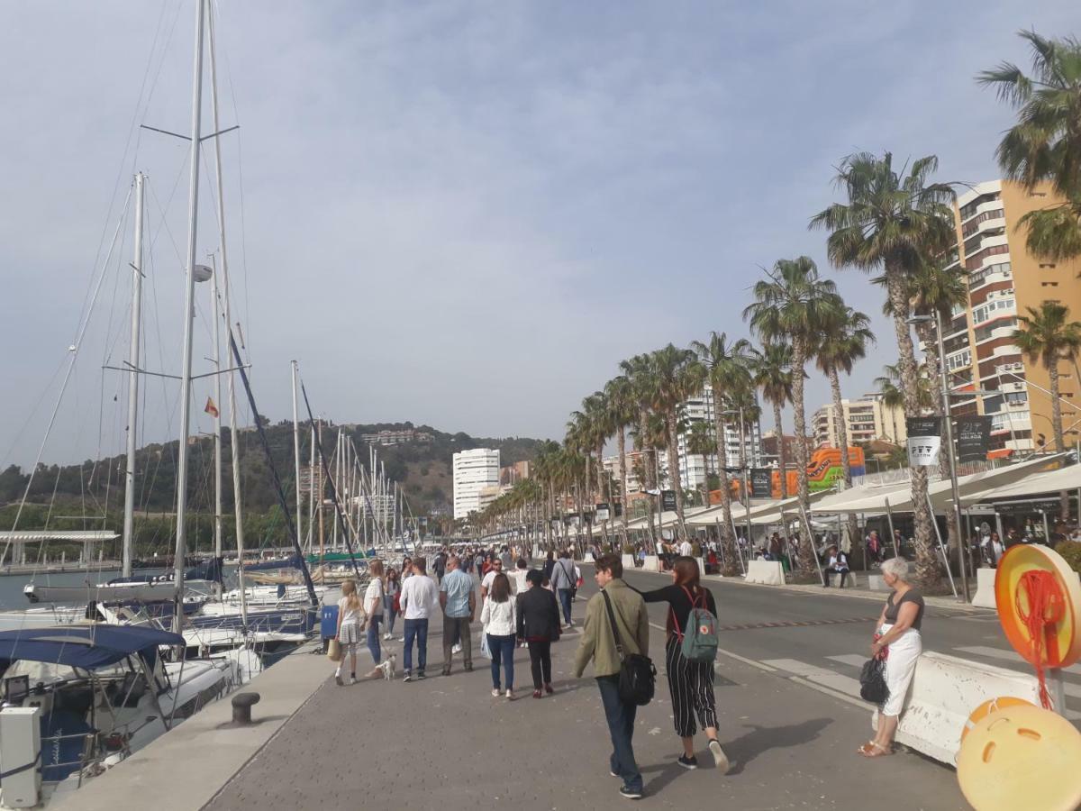 Apartamento Malaga Port Exteriör bild